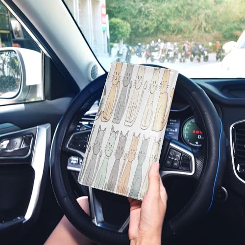 Organizador de Documentos para Auto Cuero miniatura 7
