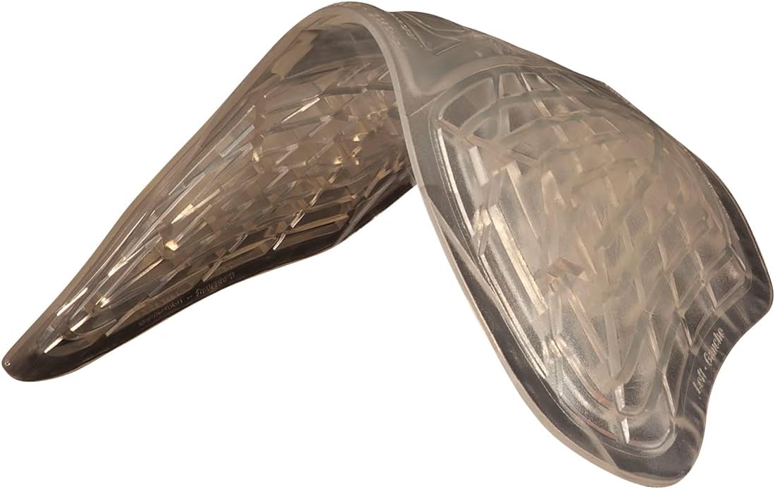 Acavallo Gel Front Riser Saddle Pad, One Size, Transparent, Horse Equipment Accessories