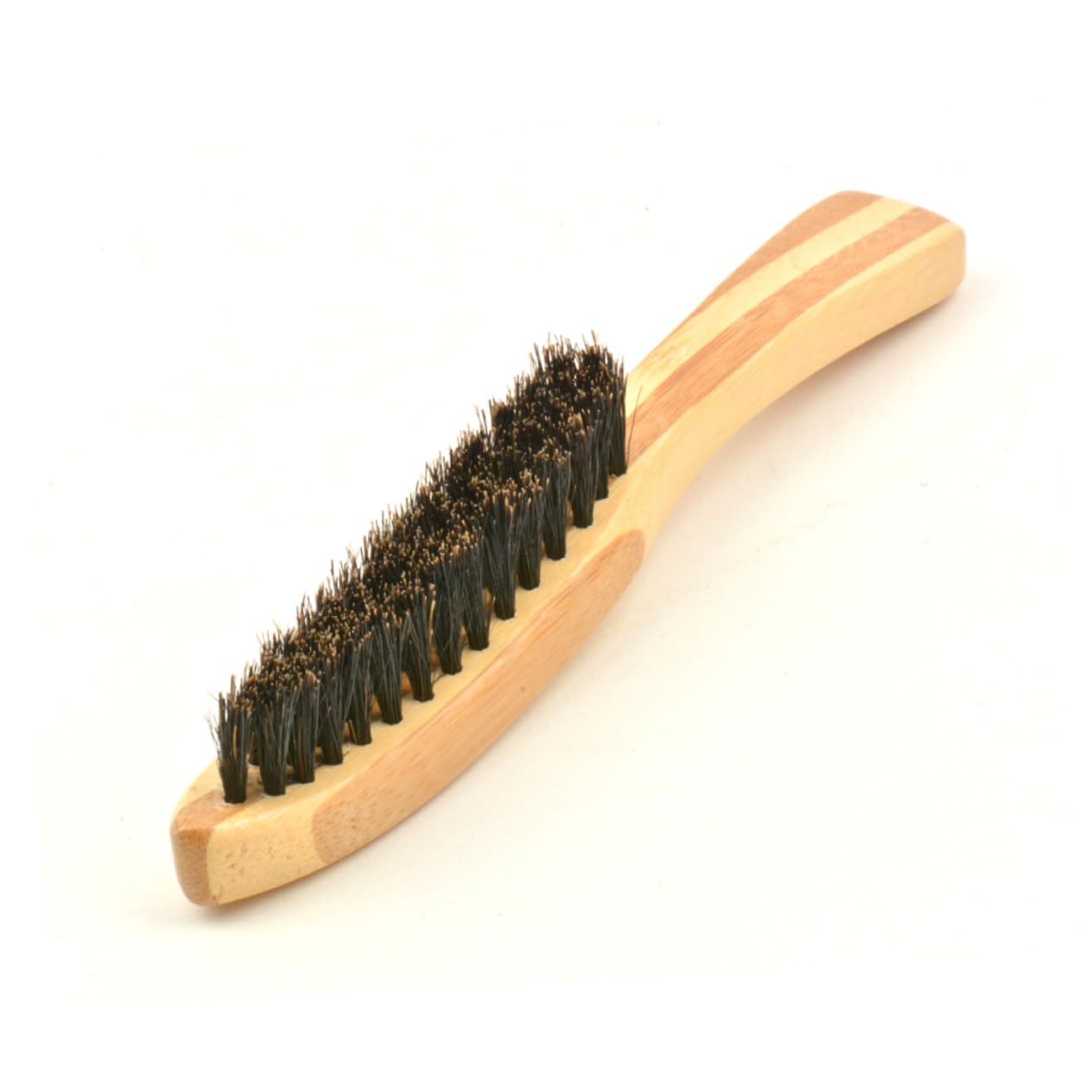 TOVINANNA 2pcs Long Handle Beard Brush for Men Boar Bristle Beard Shaving Styling Maker Professional