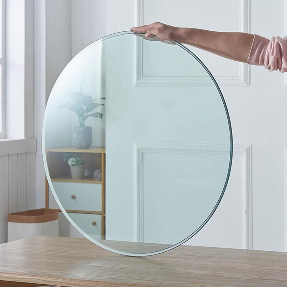 Plateau de table en verre trempé 95cm très facile à nettoyer et résistant pour dessus de table
