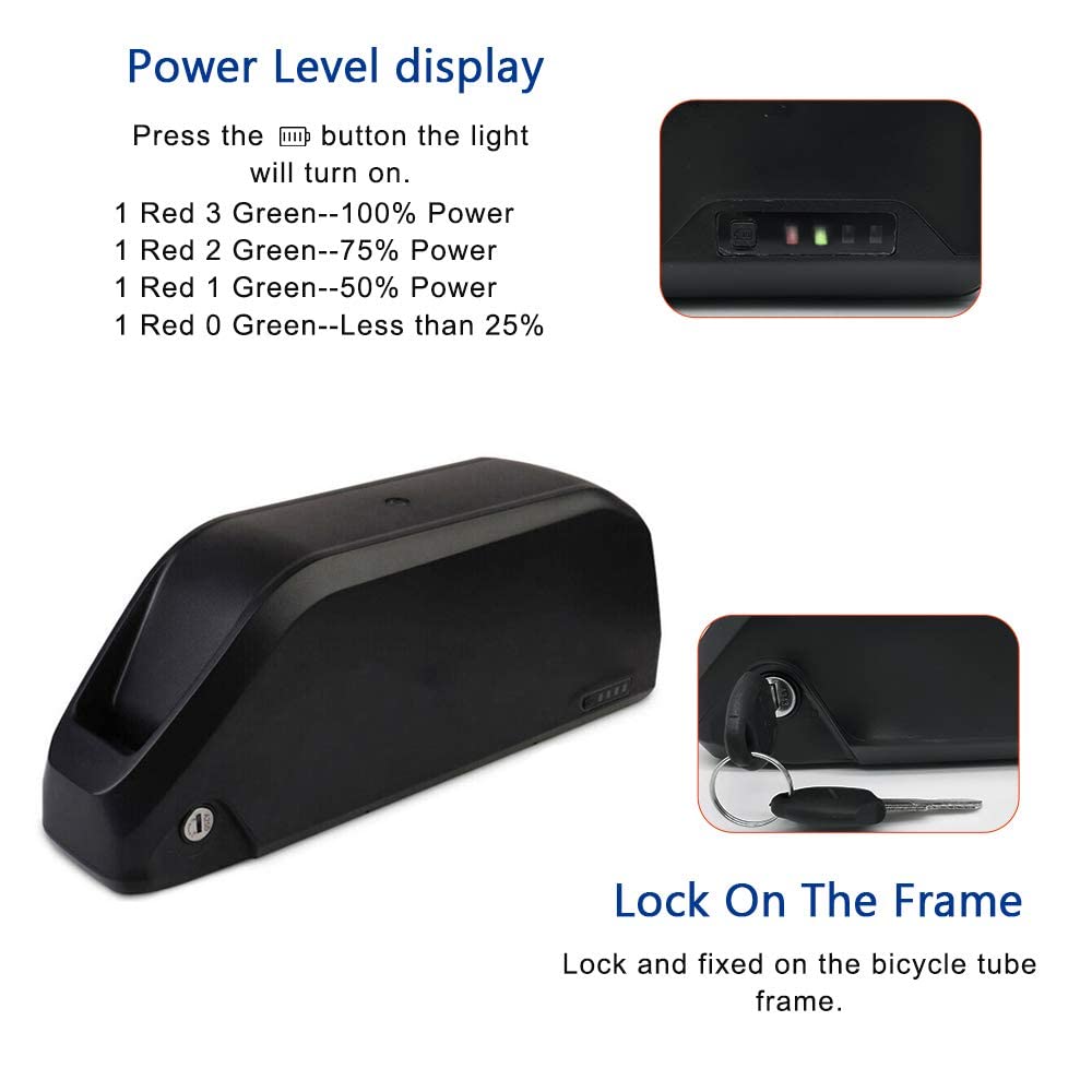 Amazon | FREEDOH 電動自転車バッテリー 36V 48V 52V 電動自転車