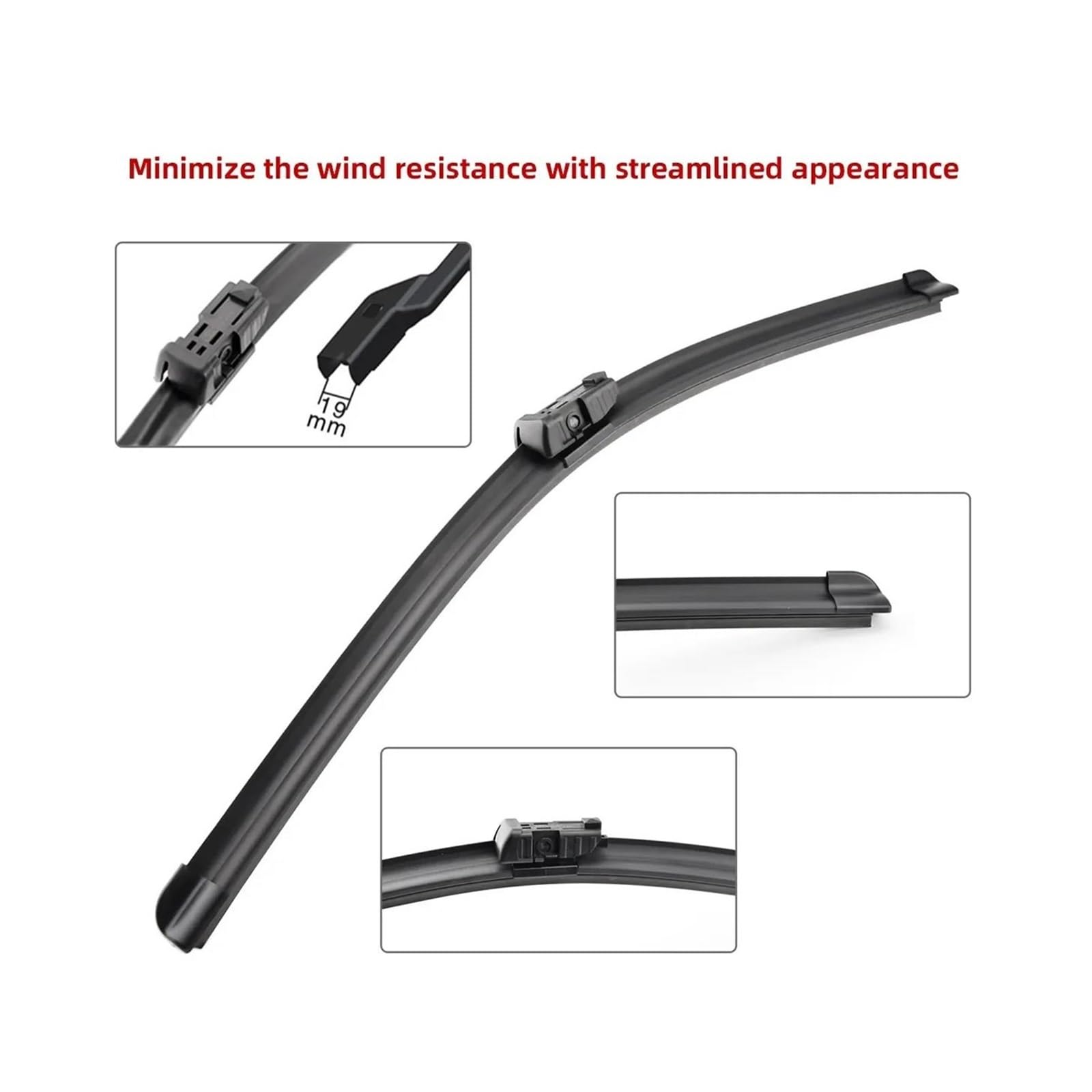 Escobillas Limpiaparabrisa Limpiaparabrisas Coche Para Volvo XC60 2008-2016 Escobillas Limpiaparabrisas Delanteras Escobillas Limpiaparabrisas Accesorios Coche