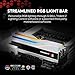 G.SKILL Trident Z5 RGB Series DDR5 RAM (Intel XMP 3.0) 32GB (2x16GB) 6400MT/s CL32-39-39-102 1.40V Desktop Computer Memory U-DIMM - Matte White (F5-6400J3239G16GX2-TZ5RW)