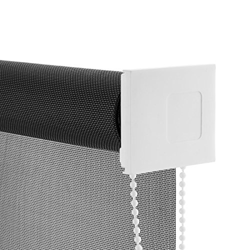 Senkrechtmarkise Ventanara Außenrollo Screen Rollo für Balkon