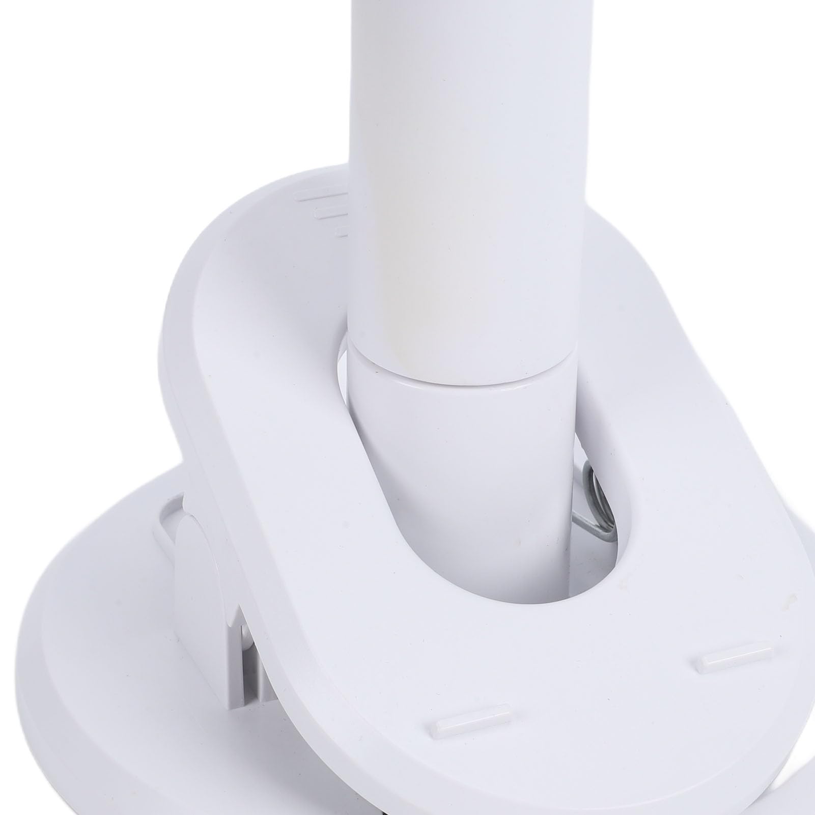 Ventilatore da Tavolo Ricaricabile con Doppia Testa, 2400mAh con | Ventilatore portatile con clip personale, ricaricabile tramite USB, ruotabile a 360°, per auto, letto, ufficio, campeggio,