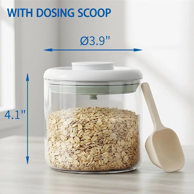 Tarro de Vidrio Hermético para Alimentos con Tapa - 600 ml miniatura 2