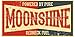 MG039 XXL/Aufkleber Moonshine 20 x 10 cm Schwarzbrenner Old School Oldtimer Vintage Retro Sticker Auto Motorrad