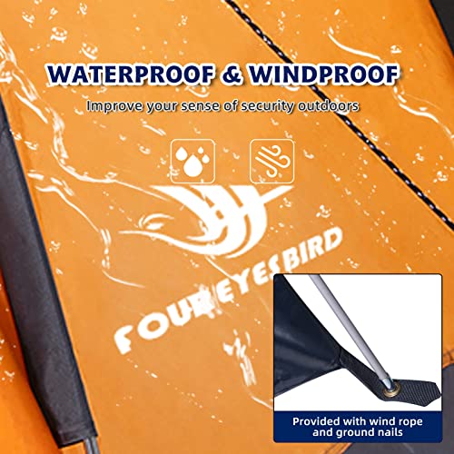 Arctic Lemmings Single Backpack Tent, Waterproof Camping Tent For One Person, 7.2X4×4 Feet Light And Durable Hiking Tent #TOP5