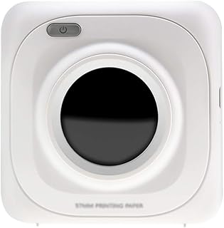TWDYC Pocket Printer BT Wireless Thermal Printer Portable Mobile Printer 200dpi for Photo Picture Receipt Memo Note Label Sticker (Color : A)