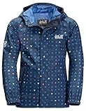 atmungsaktiv Jack Wolfskin Tucan Dotted Jacket Kids