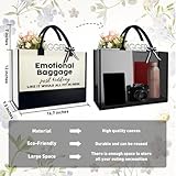 First Mother Day's Tote Bag Gifts for New Mom Life Christmas Birthday Gifts for Coworker Colleagues Emotional Baggage