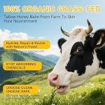 Beef Tallow Face Cream for Skin, Face, Body, Whipped Tallow and Honey Balm | Tallow Face Moisturizer, All Natural Body Cream for Dry and Sensitive Skin, Body Lotion for Women and Men, Unscented 4.2 OZ