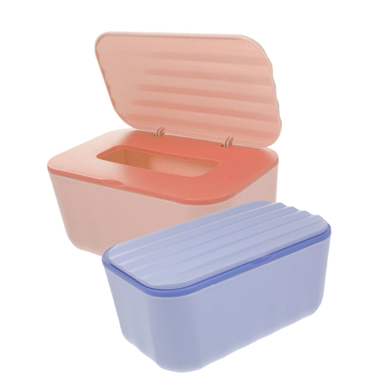 Healifty 3 Sätze Feuchttücherbox Nachfüllbare Aufbewahrungsbox Mit Deckel Praktischer Wipes Spender Für Badezimmer Und Büro Kompakte Box Und 2 Stücke * 3