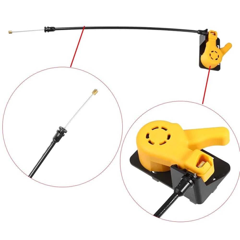 Leva di sblocco Cofano per Focus 2012 2013 2014 2015 2016 2017 2018 CV6Z16A770A 1 Pezzo Cavo di sblocco Cofano Auto Leva di trazione Accessori Auto