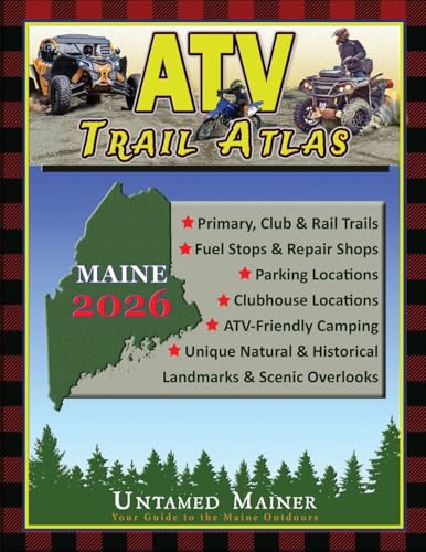 2026 Maine ATV Trail Map Atlas