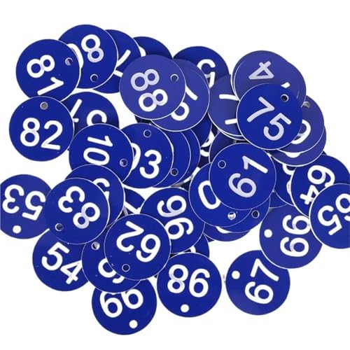 ی^ԍL[^OA 100 Jt ی^ vX`bN Aԃ^O 3.5cm K[f ze [{bNX W(Blue)