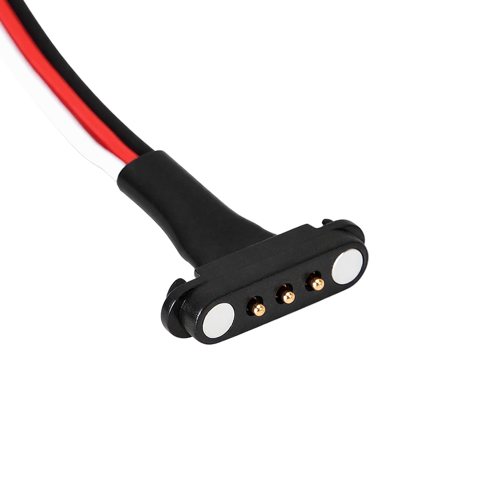 INJORA Magnetic Snap-on JR 1-to-2 Y Cable for RC Models 5PCS (20cm), Black - Image 3