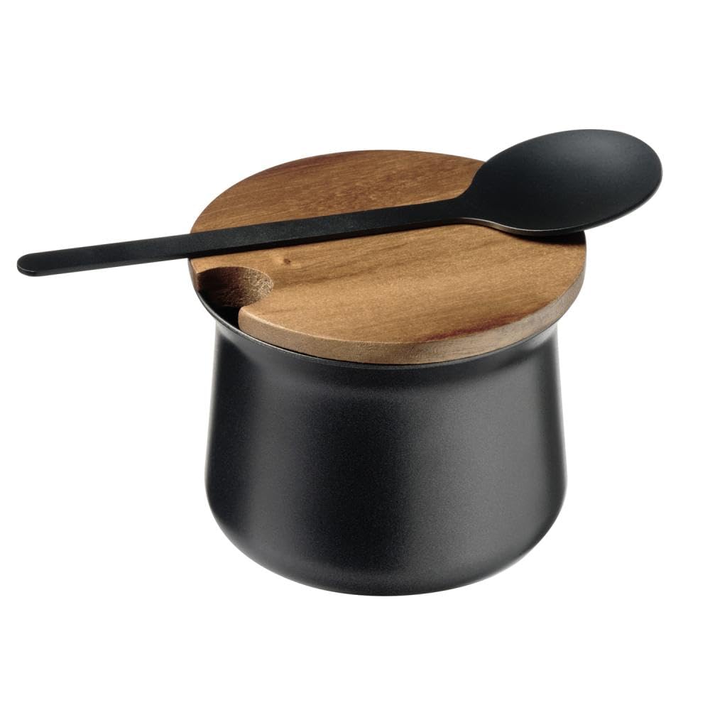 Sucrier APS avec cuillère intégrée et couvercle de protection inox