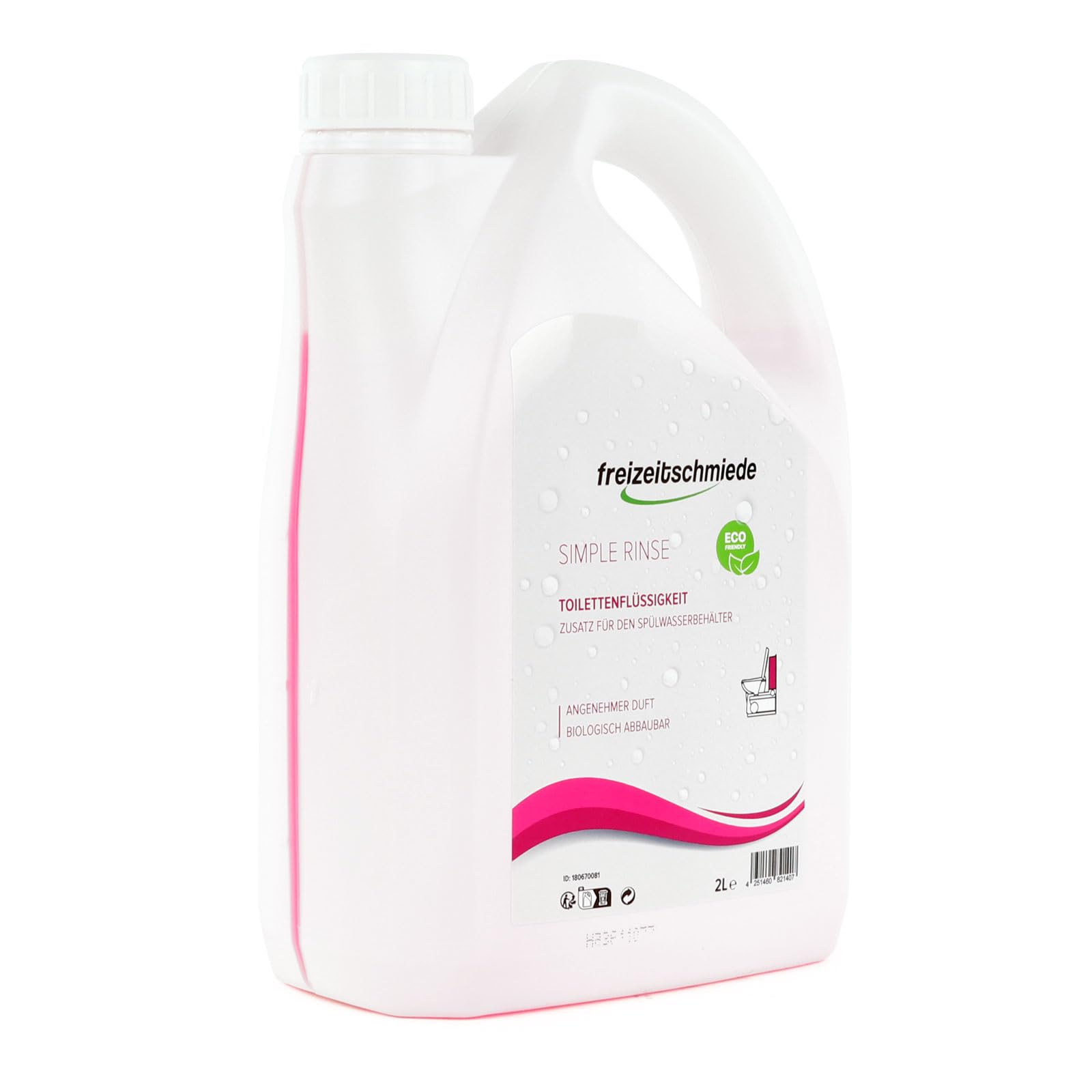 Set Toiletten Zusatz Simple Blue + Rinse je 4L Sanitärflüssigkeit für Campingtoilette inkl. All Soft Toilettenpapier