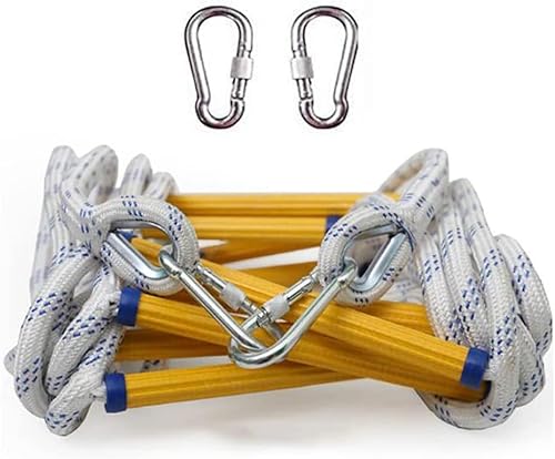 Escalera de Cuerda, Escalera de Seguridad, Escalera de Incendios, Escalera de emergencia/monocolor/15 m/49 pies (Monocolor 20 m/65 pies)