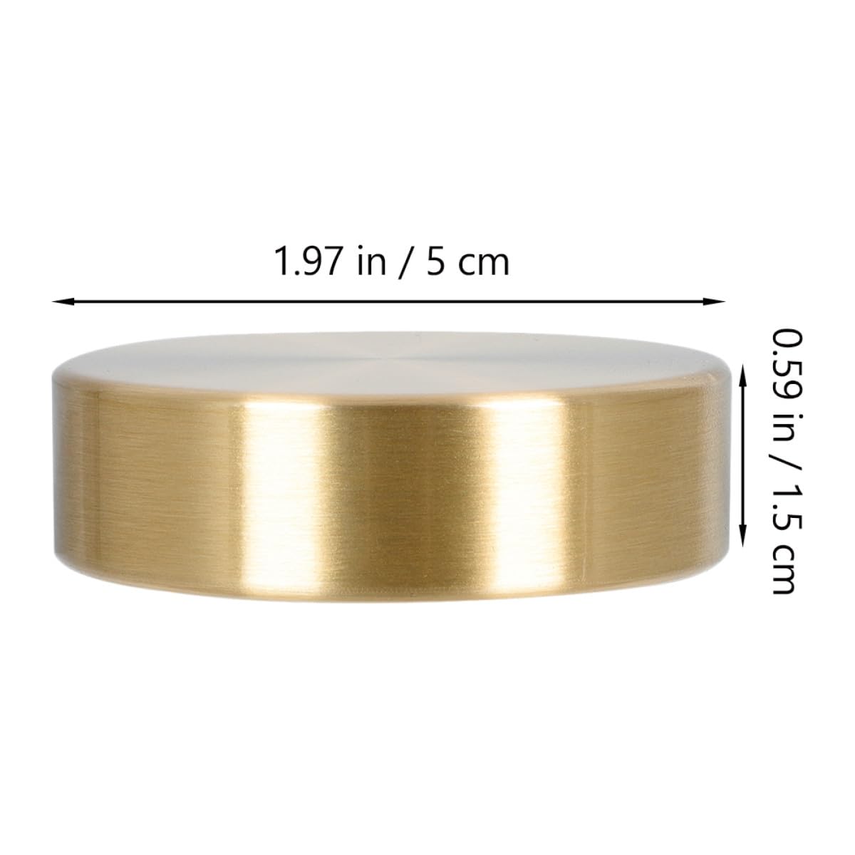 TOYANDONA Fermacarte in Ottone per Calligrafia Cinese 2 Pezzi, Fermacarte Decorativo Rettangolare 5cm, Accessorio per Esercizi Calligrafici e Decorazione da Scrivania