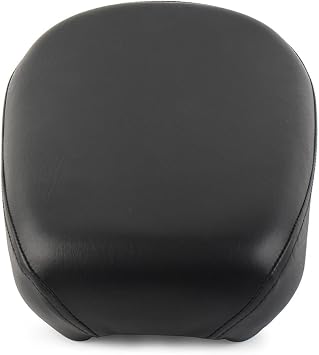 Bacar Motorcycle Passenger Seat Pillion Rear Cushion Seat Pad Black for Yamaha XVS 650 1998-2010, V-Star 650 1998-2010