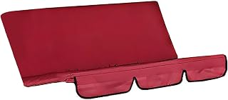 rockible Funda para Columpio de Jardín, Protección para Cojines de Patio, Color Rojo