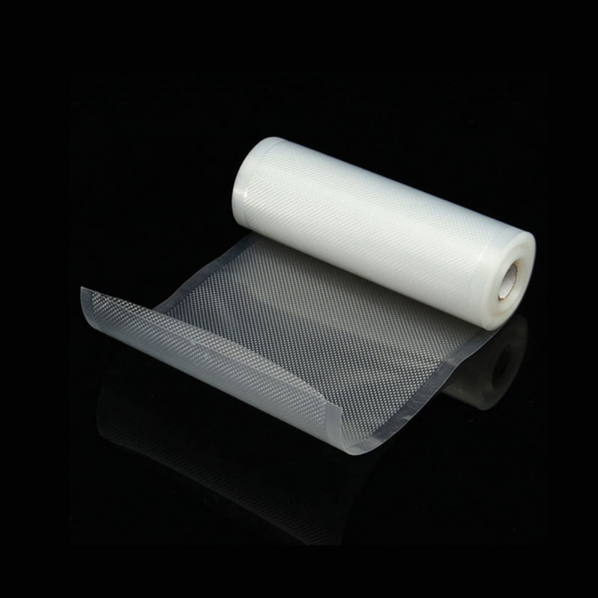 Happyyami Heavy Duty Embossed Vacuum Sealer Bags for Food Storage Collectibles and Documents Maximize Freshness with Air Removal Channels for Long Term Preservation