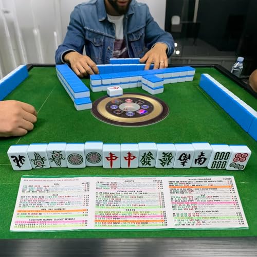 Set de 4 Porta Cartas Mahjong y 320 Notas de Reglas miniatura 2