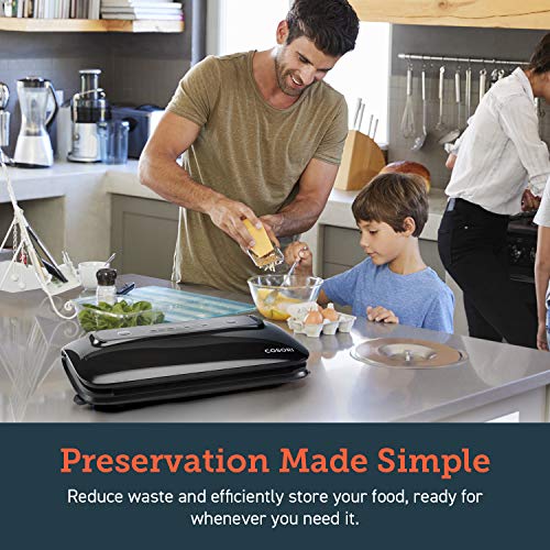 image for COSORI Vacuum Sealer with Built-in Roll Storage & Cutter, Automatic Fo