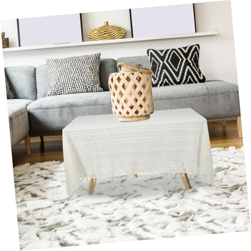 Nappe géométrique en dentelle haut de gamme pour table d'exception - 6