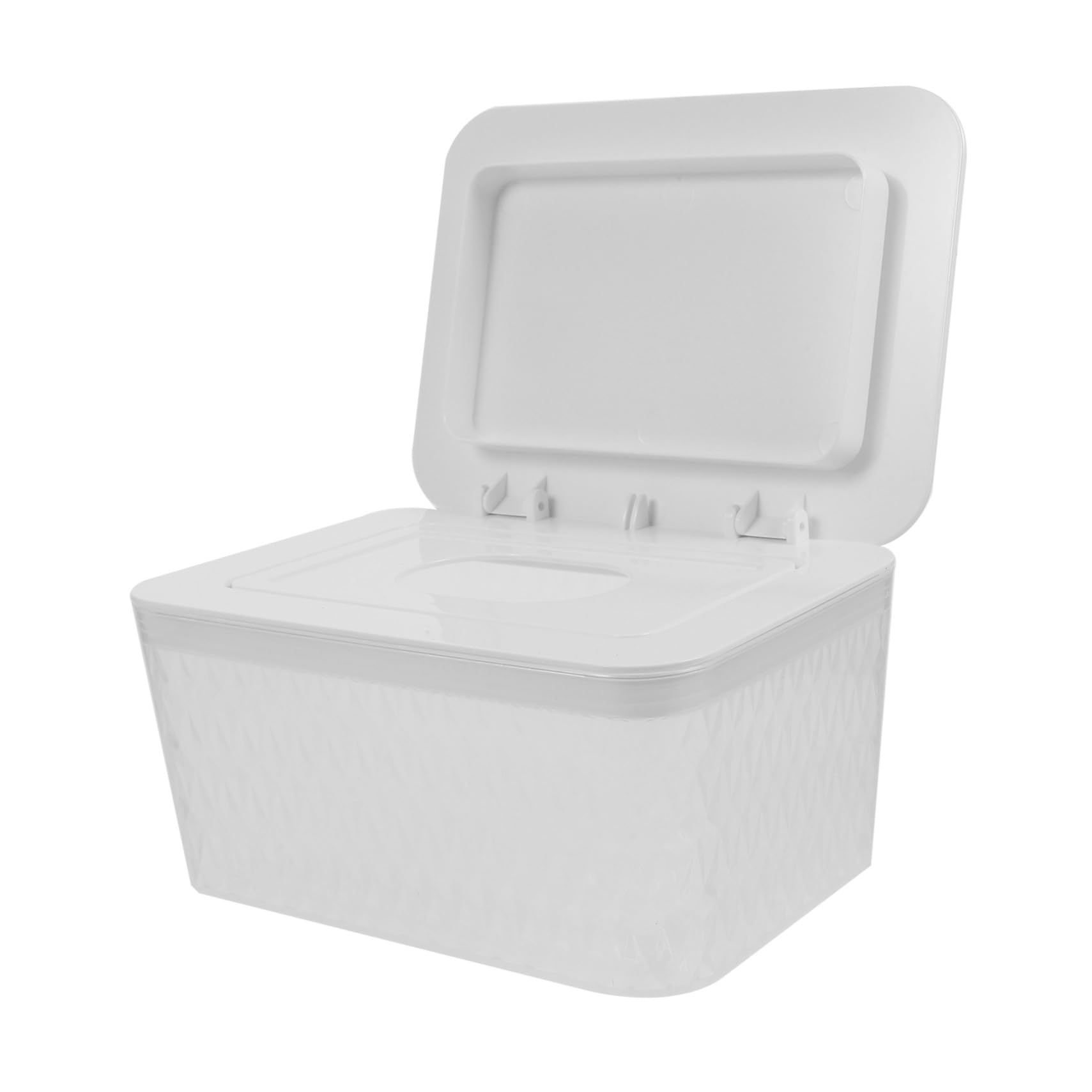 Caja Dispensadora de Toallitas Húmedas con Tapa Reutilizable y Ligera Almacenamiento Higiénico para Hogar y Viaje Diseño Resistente y Práctico