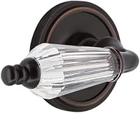 Vista 5 de Nostalgic Warehouse - Roseta clásica con palanca de salón, paso, 2.75 pulgadas, peltre antiguo