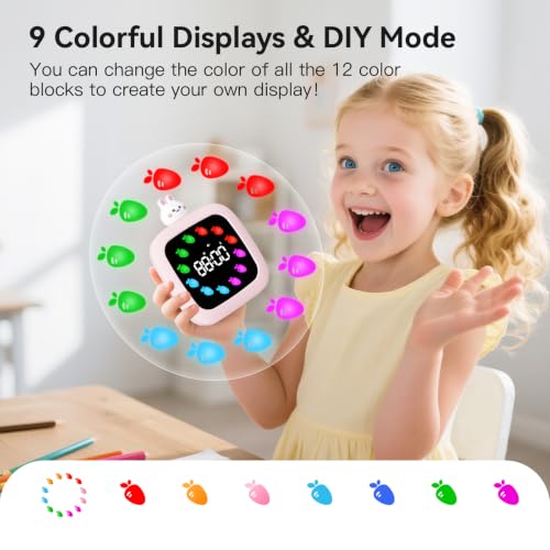 Image of Yunbaoit Digital Visual Timer for Kids, 99-Minute Countdown, Rechargeable