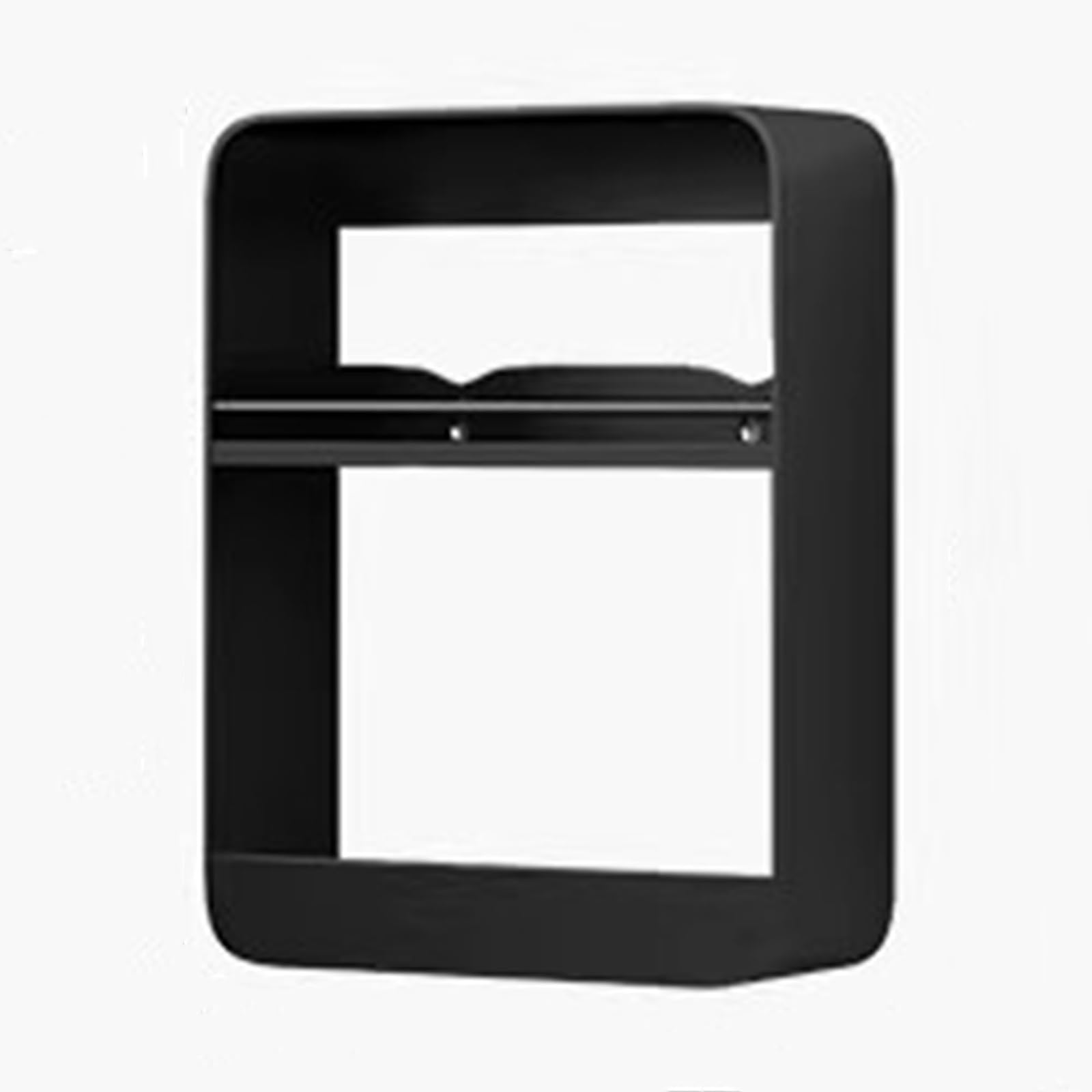 Wandregal Badregal 4 Etagen Schweberegal für Kosmetik Ideal für Duschkabinen Badezimmer Balkon Platzsparendes Design