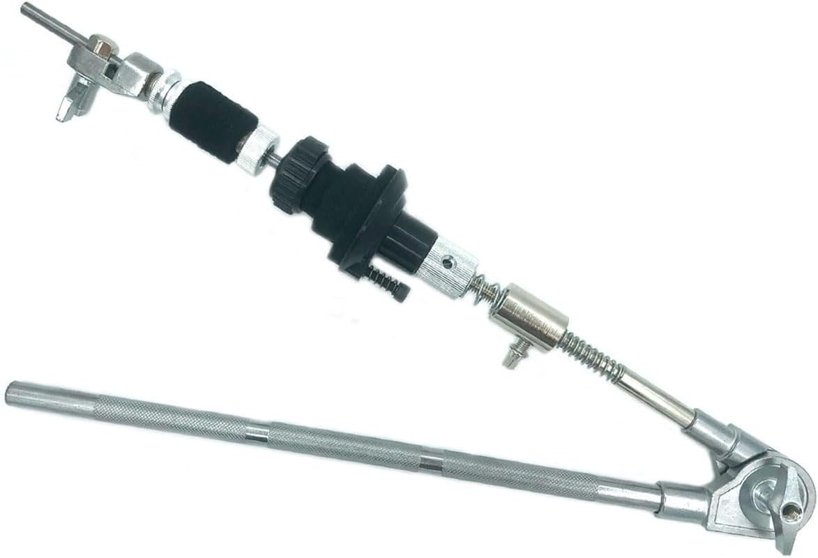 Cymbal Stand Arm Attachment Compatible with Closed Hi-Hat Boom Arm Closed Hi-Hat Holder Mount Attachment for Cymbal Stand Drum Set Percussion Instruments Hardware Accessories