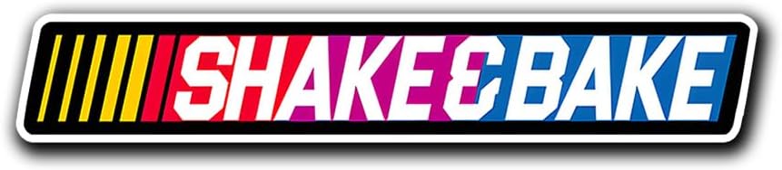 Amazon.com: 3 PCs Shake and Bake Ricky Bobby Vinyl Bumper Sticker ...