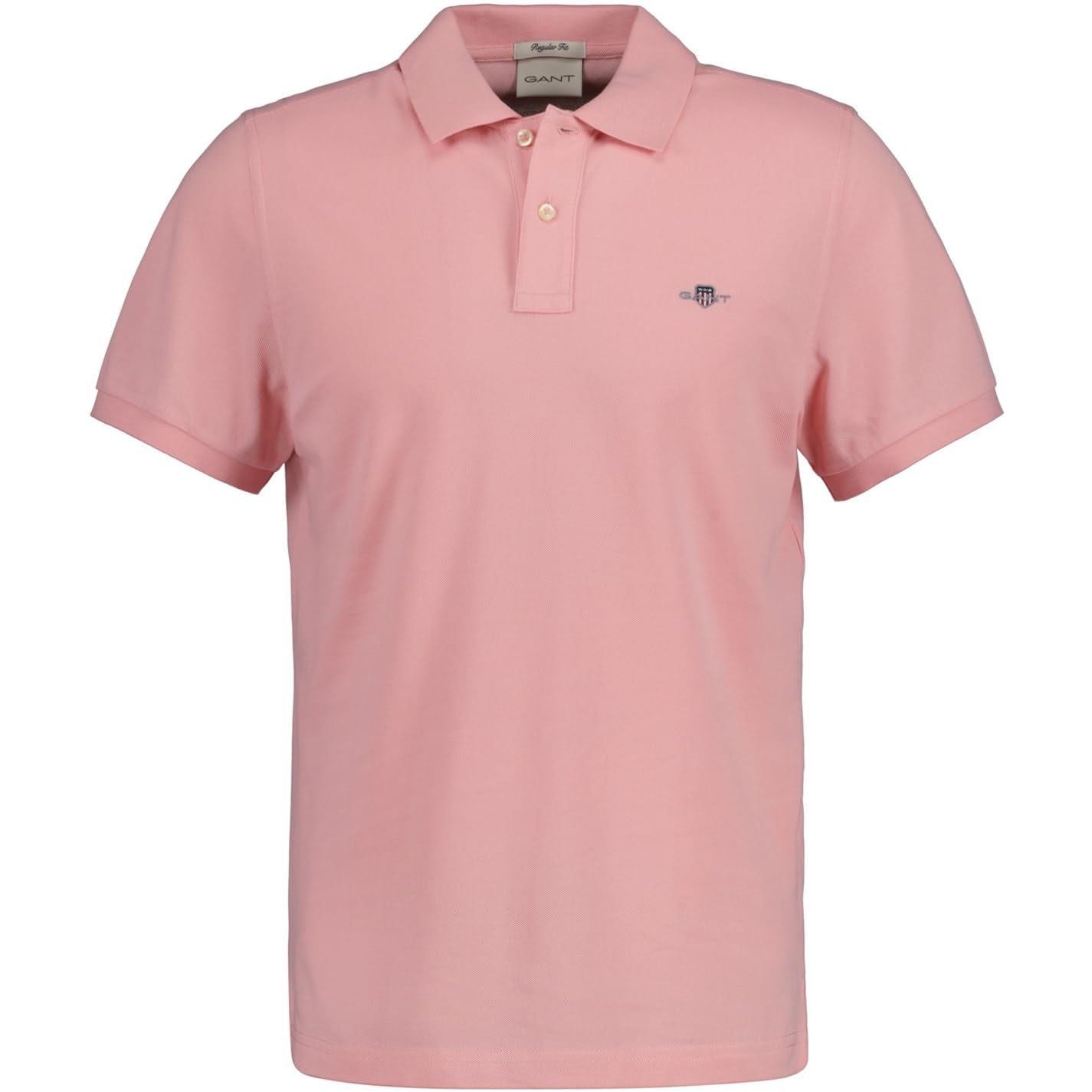 Gant Men's Bubblegum Pink Piqué Polo Shirt S