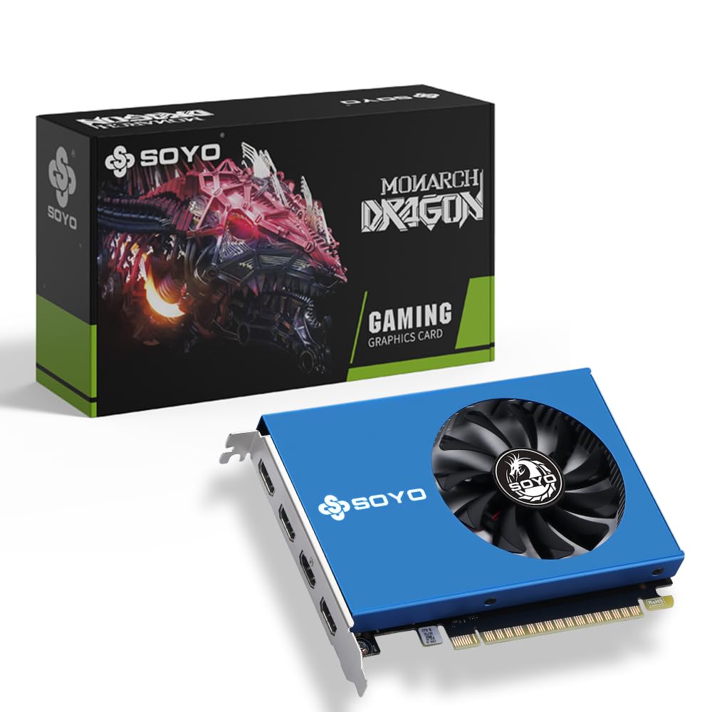 Tarjeta de video GT 730 SOYO de 4 GB para mejorar la productividad en oficinas modernas 8