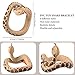 Sumind 6 Pieces Toy Snake Bracelet for Kids PVC Fake Snake Wristband Prank Gifts for Christmas Goodie Bag Stuffers Reptile Birthday Party Favors for Adults Teens
