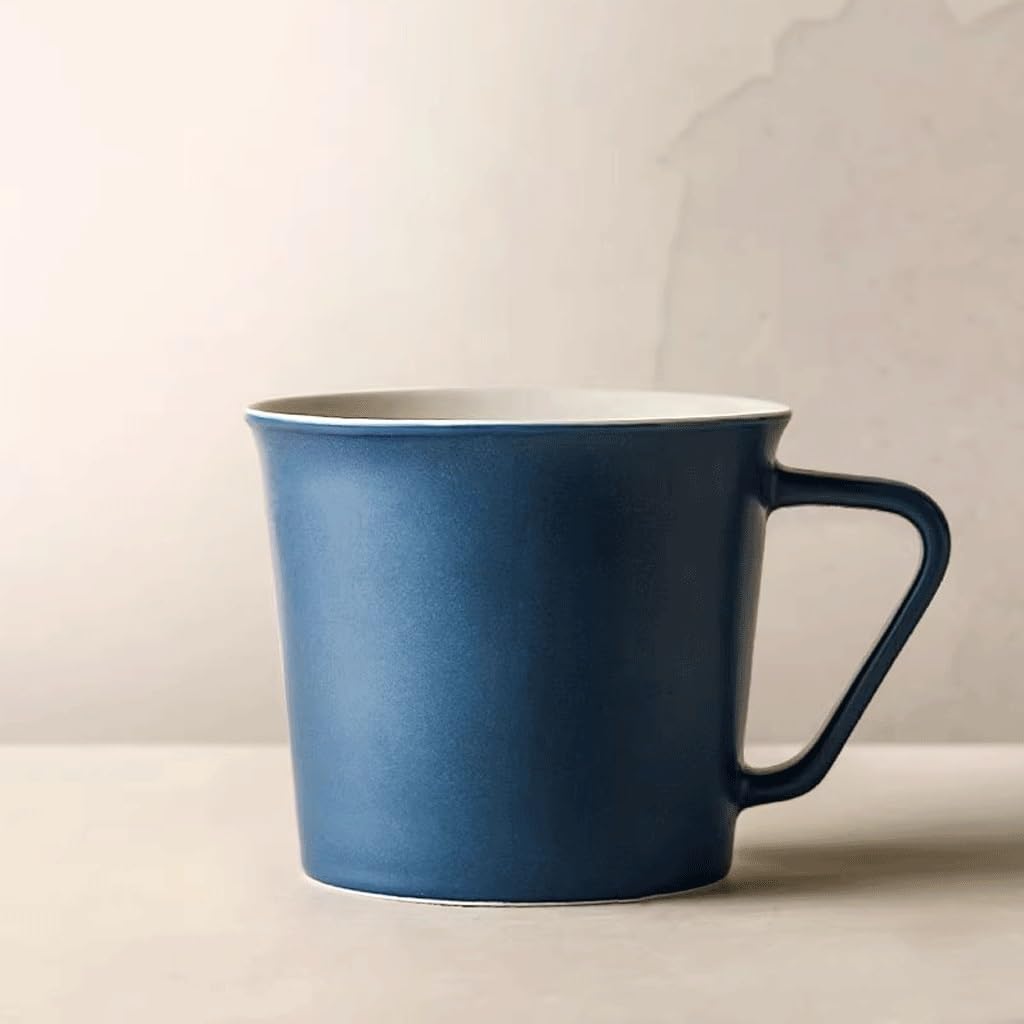 ENGENDER Tazas Cafe Taza De Café De Cerámica Hecha A Mano, Taza De Agua For El Hogar Mug Cups(B)