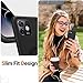 for Ulefone Note 16 Pro Phone Case with Glass Screen Protector, 360° Rotatable Ring Holder Magnetic Kickstand/Stand Silicone TPU Shockproof Protective Cover Case for Ulefone Note 16 Pro 6.52” - Black