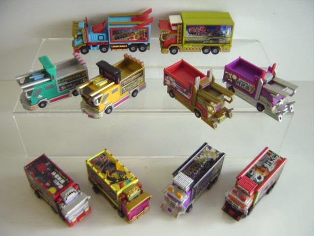 ♯Iti13GJカプセル爆走トラッカー20デラックス入全10種 爆走トラッカー