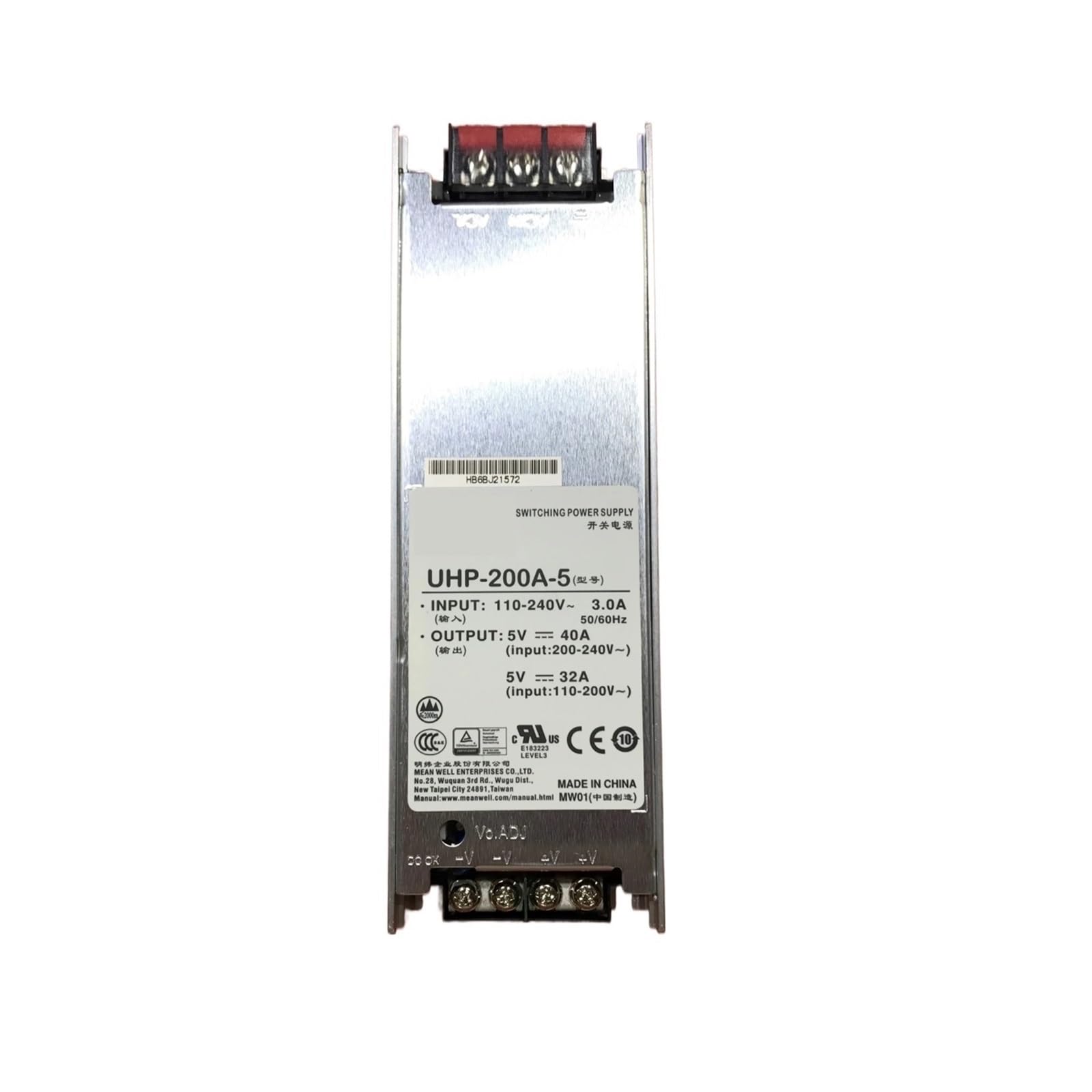 BRODEFUP 200W single output, with PFC function, display UHP-200A-4.2 UHP-200A-4.5 UHP-200A-5 UHP-200A(UHP-200A-4.2)