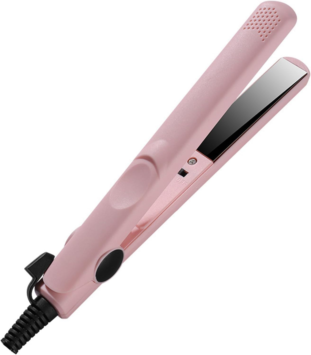 Mini Hair Straightener for Women, Small Hair Straighteners Travel for Short Hair, Mini Dual Purpose Hair Curling Irons, 2 in 1 Small Hair Styler Ceramic Travel Curler with 1.5m Cable, Pink Mini Hair Straightener for Women, Small Hair Straighteners Travel for Short Hair, Mini Dual Purpose Hair Curling Irons, 2 in 1 Small Hair Styler Ceramic Travel Curler with 1.5m Cable, Pink