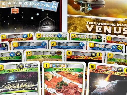 Expansão para Jogo de Tabuleiro Terraforming Mars Colônias, Meeple BR, Multicor