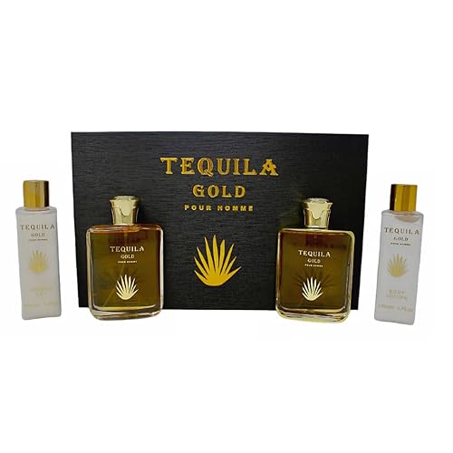 Tequila Gold Bath & Body Eau De Parfum 4 Pc Set De Regalo Para Hombre
