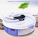 Produktbild lzndeal Neueste Hohe Intelligenz Autumatic Electric UV Purple Light Fliegenfalle Gerät elektrische Flycatcher Artefakt mit Trapping Food + USB Kabel + Pinsel-Tool