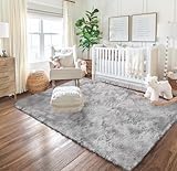 Calore - Alfombra Salon Grandes Shaggy Antideslizante Super Suave Pelo Largo Fluffy Alfombra Adecuado para la Decoración...