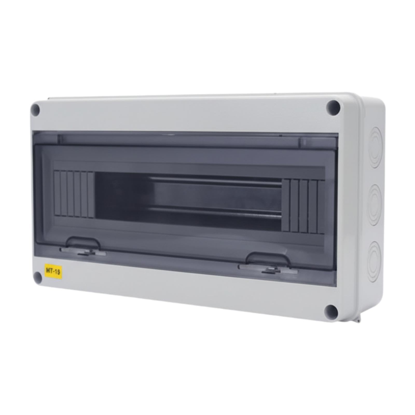Distribution Protection Box Sturdy with Din Rail Rainproof Transparent Cover 36x20x10.8cm|Business & Industrial| Electrical & Test Equipment| Electrical Supply Equipment| Enclosures, Pane-picture-13